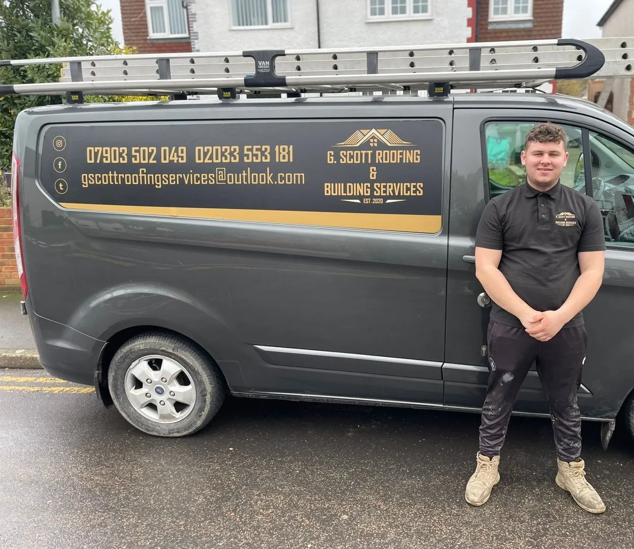 George, owner of G Scott Roofing & Building Services