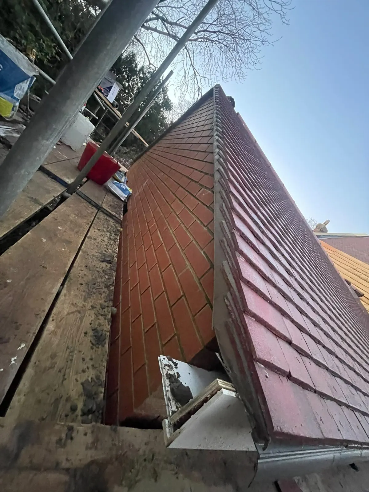 Extension building work, G Scott Roofing, roofers and builders covering Greenwich