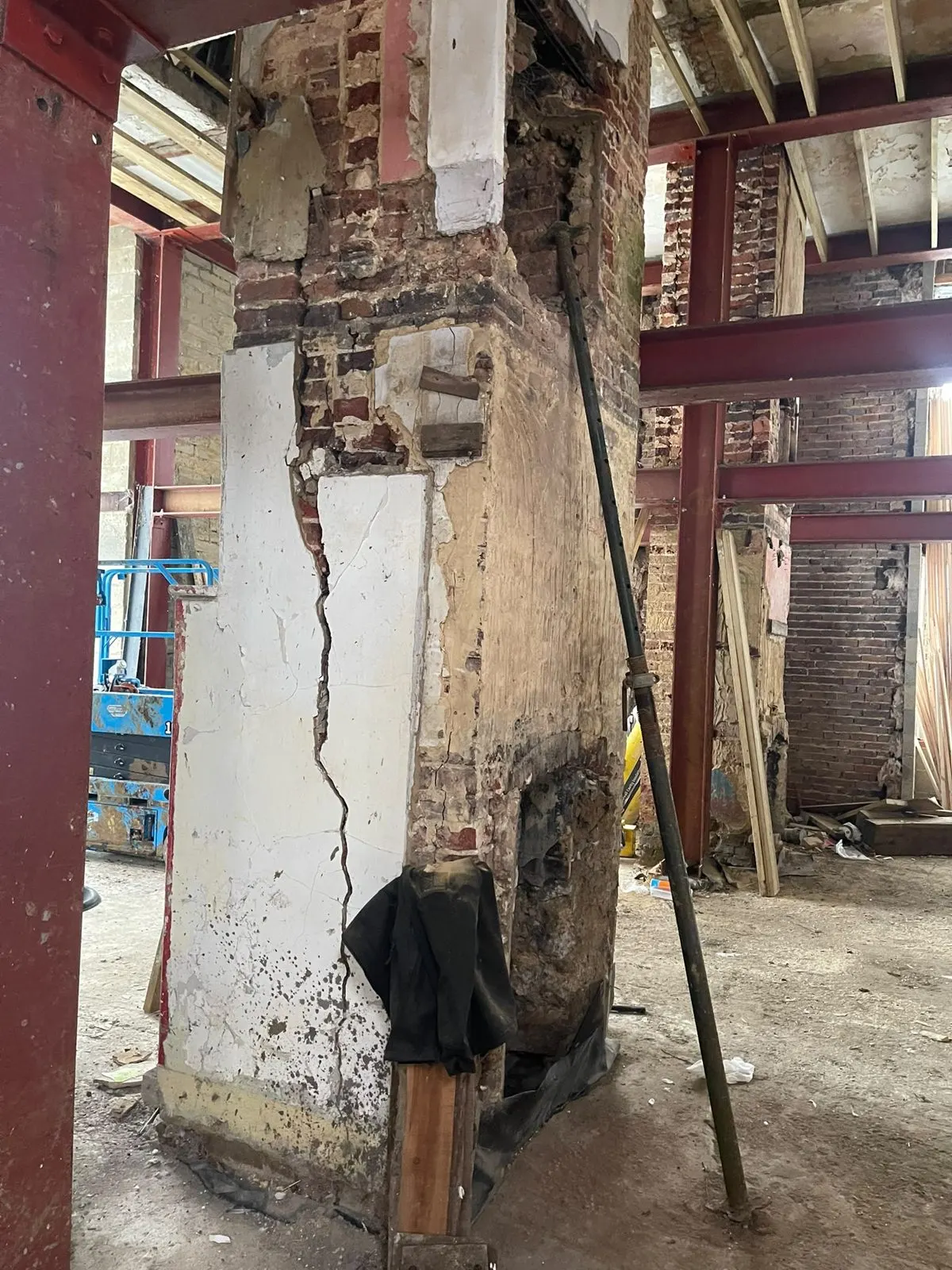 Extension building work