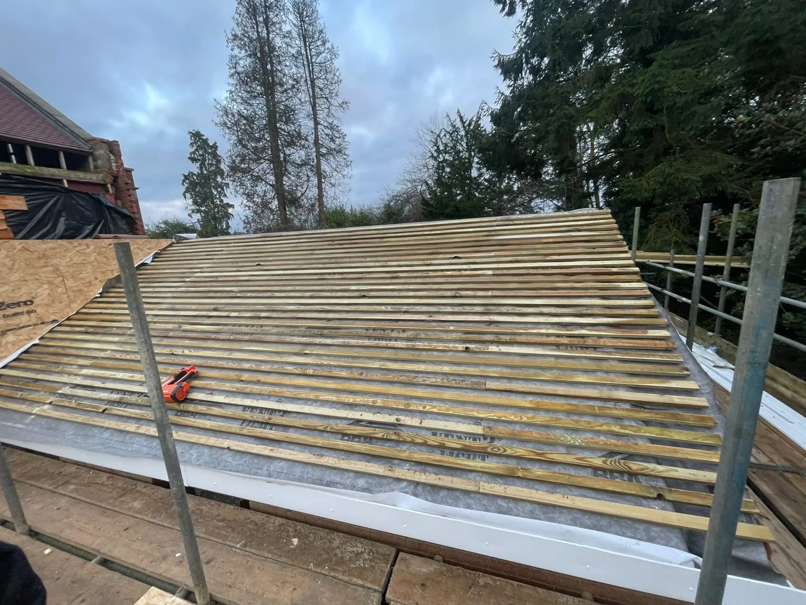 Extension building work, G Scott Roofing, roofers and builders covering Bexley