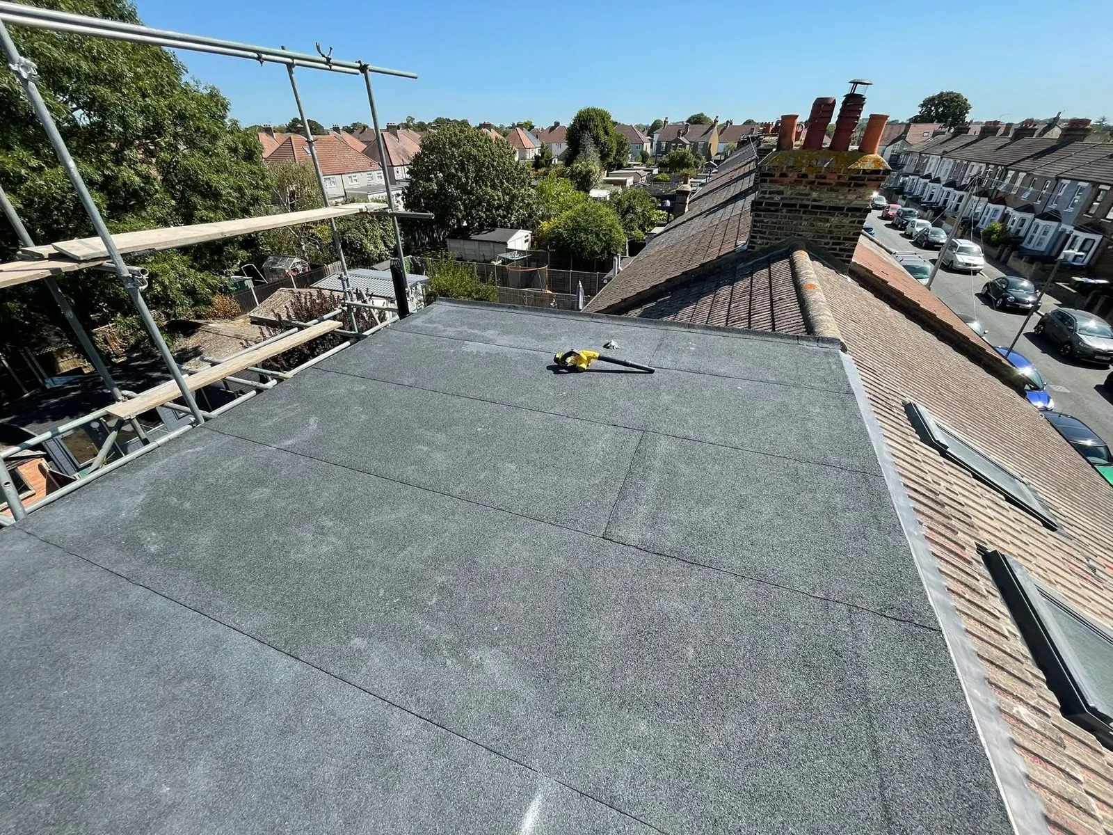 Flat roof