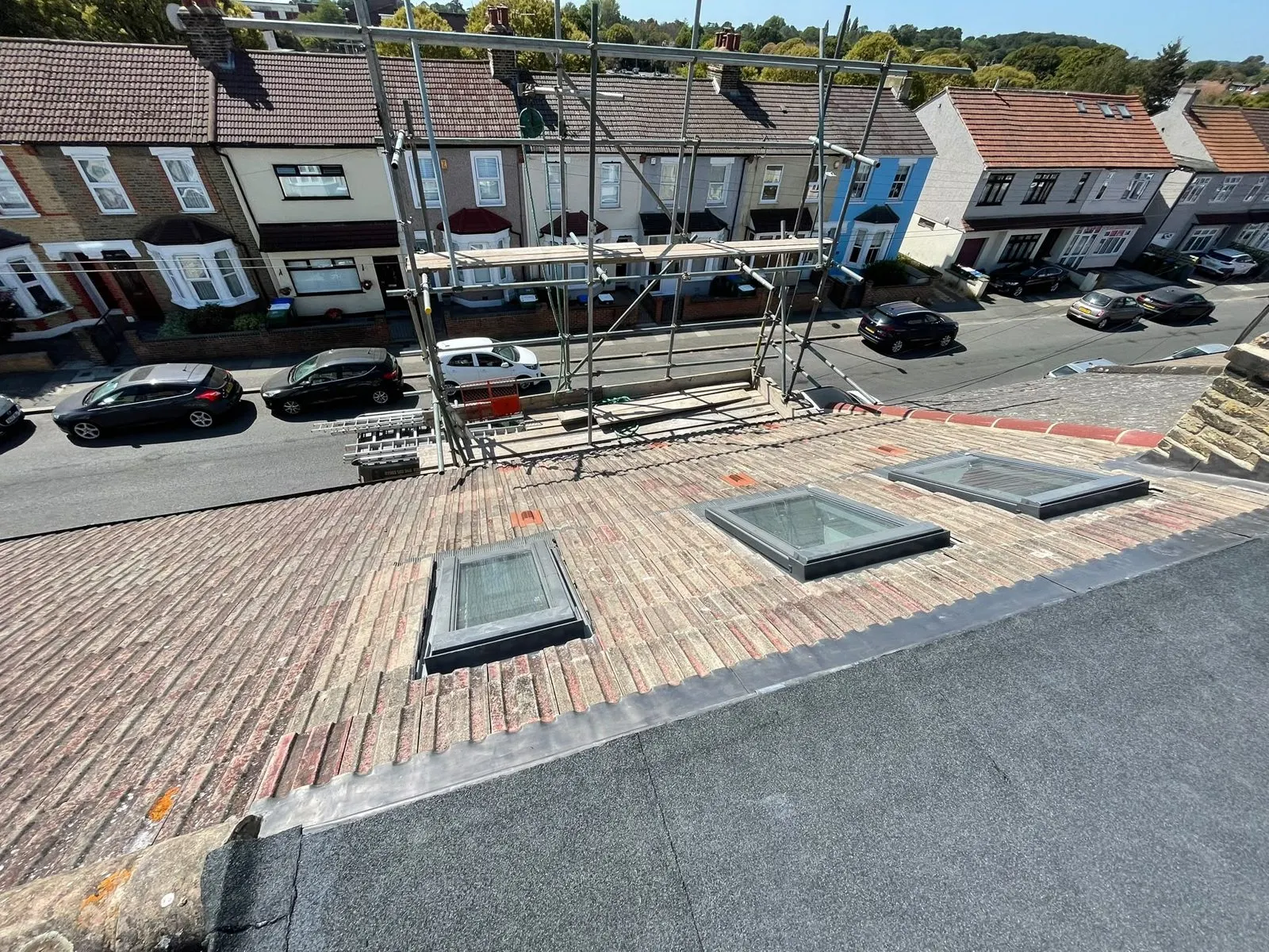Flat roof