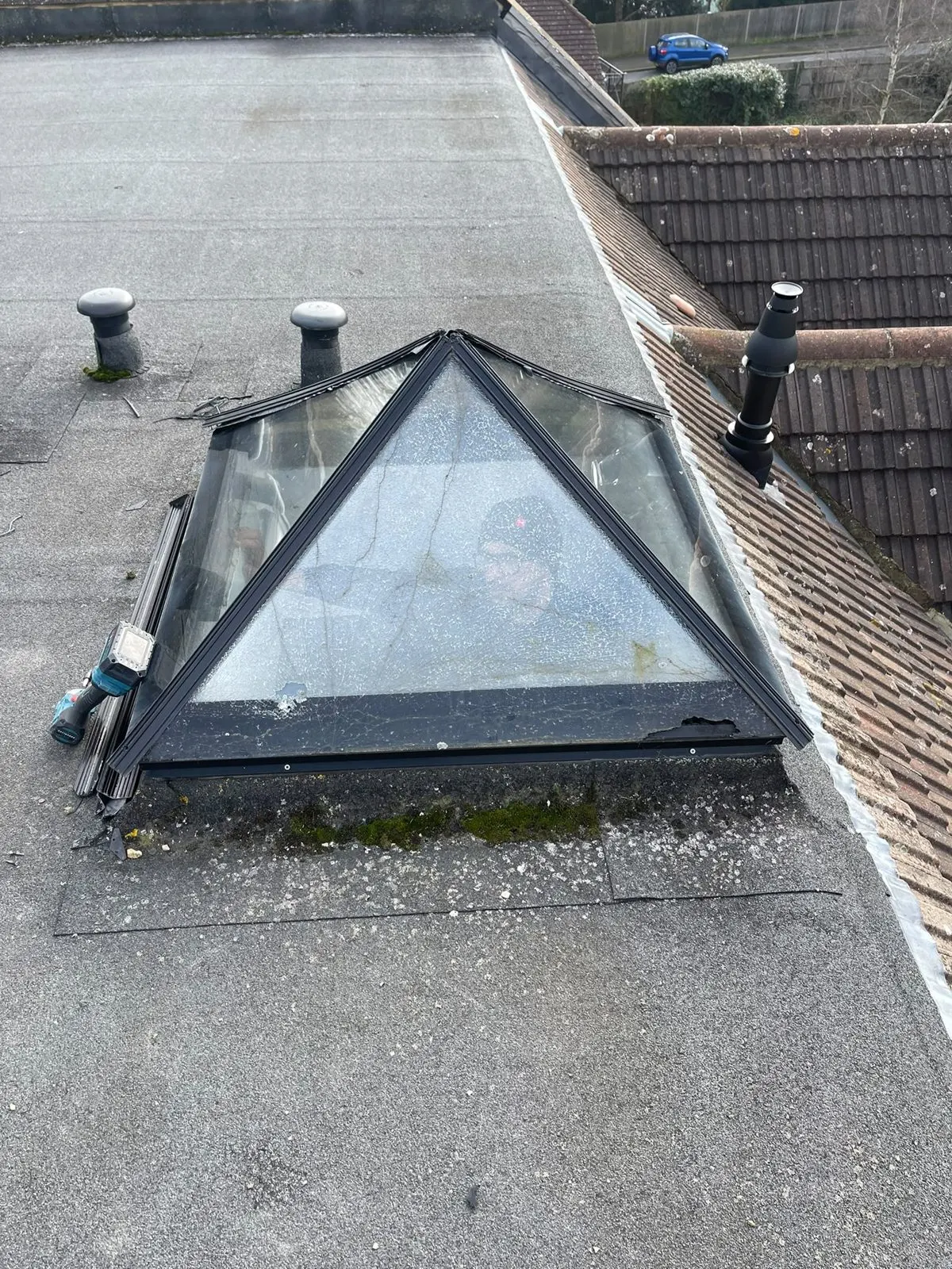 Flat roof