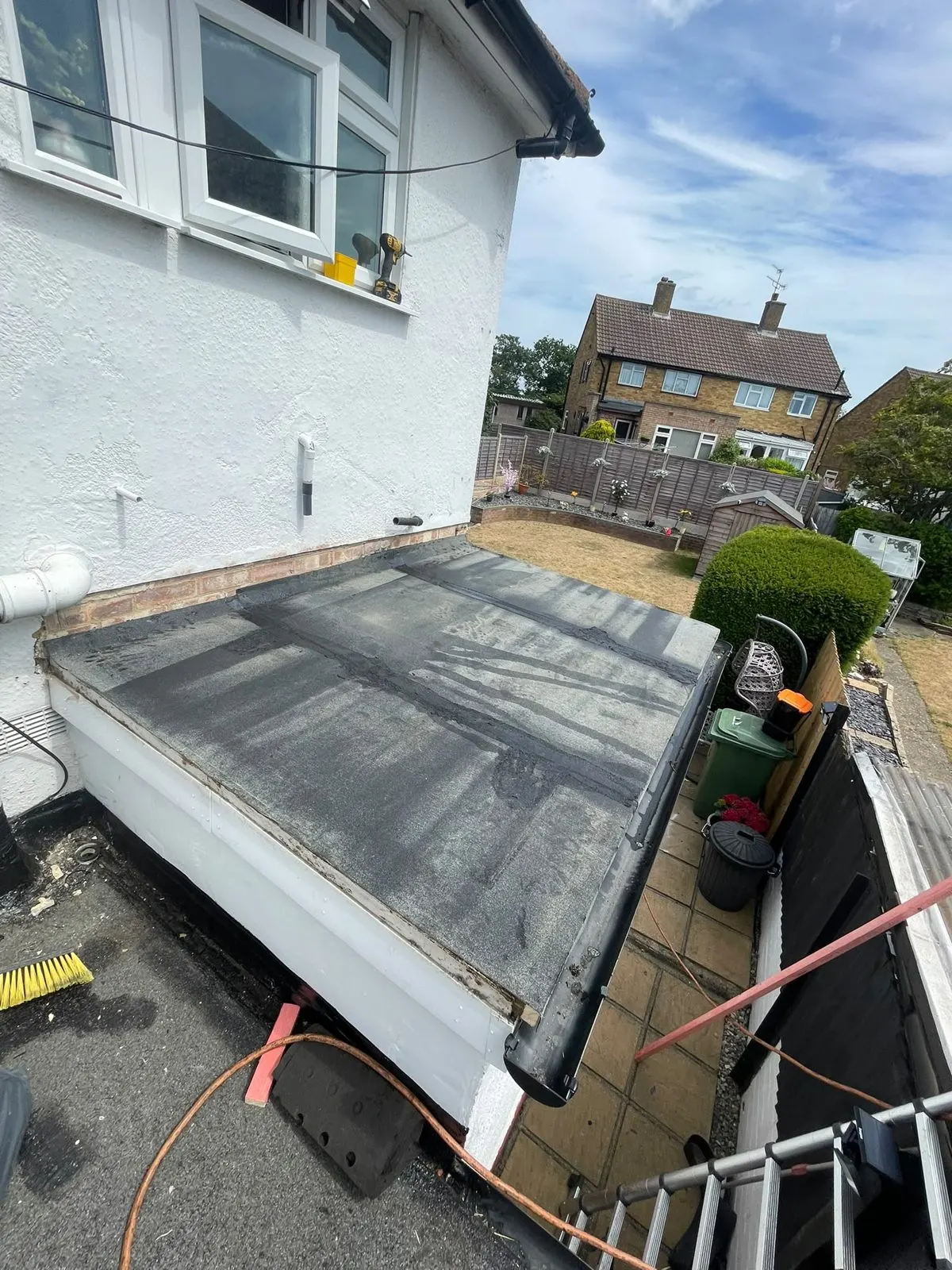 Flat roof, G Scott Roofing, roofers and builders covering Chatham