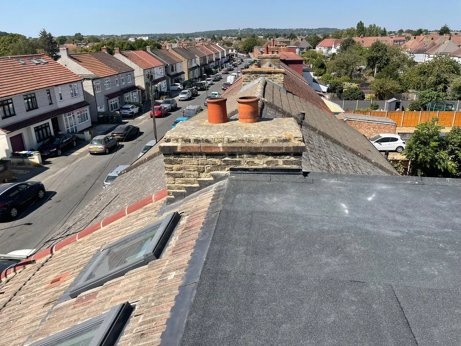 Flat roof
