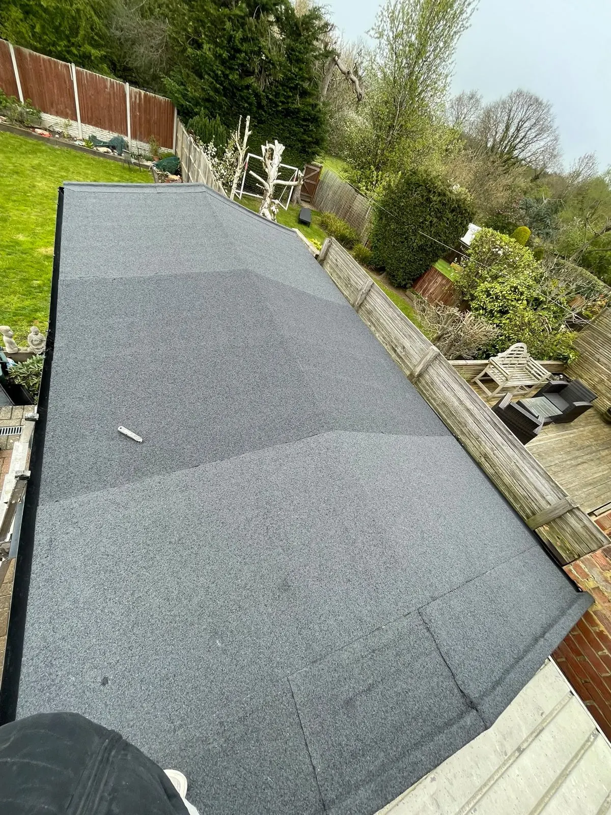 Flat roof, G Scott Roofing, roofers and builders covering Bexley