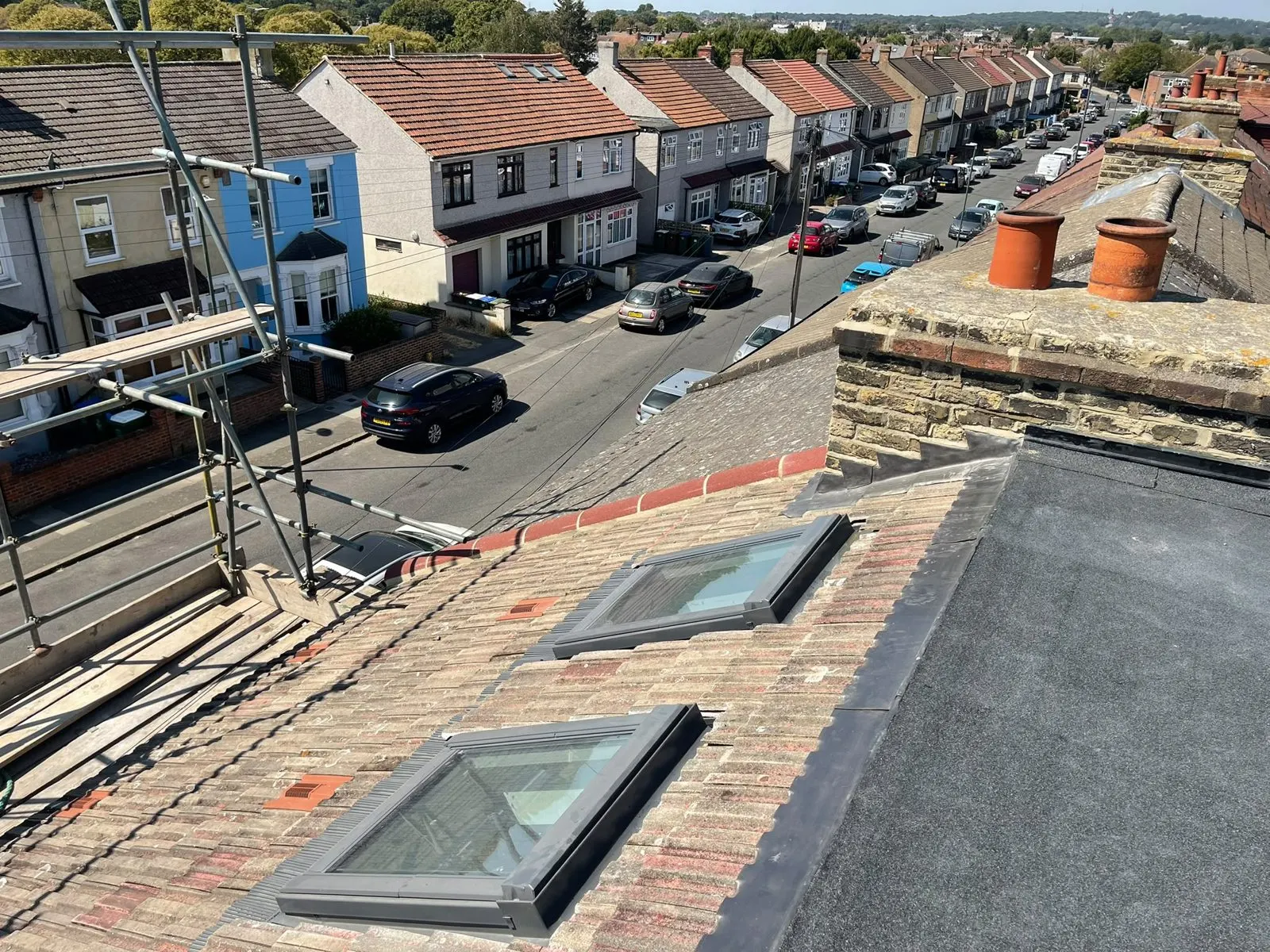 Flat roof