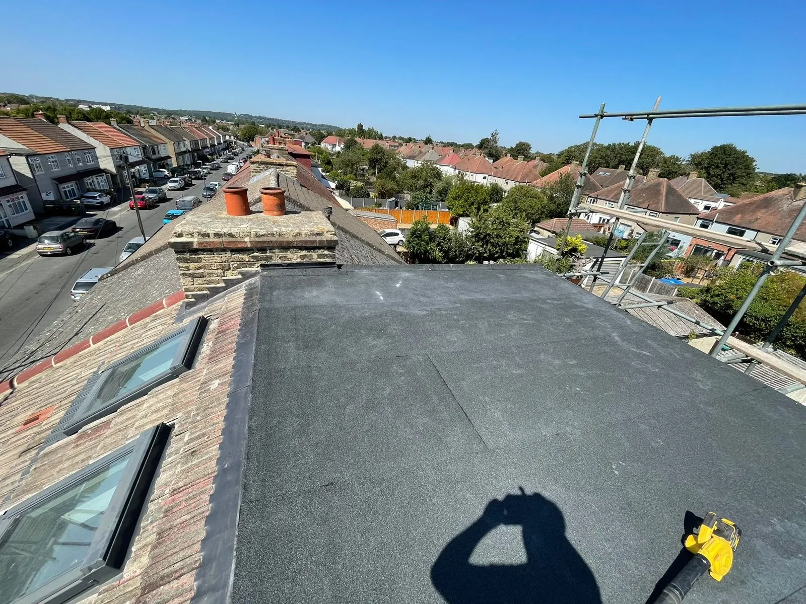 Flat roof, G Scott Roofing, roofers and builders covering Tonbridge