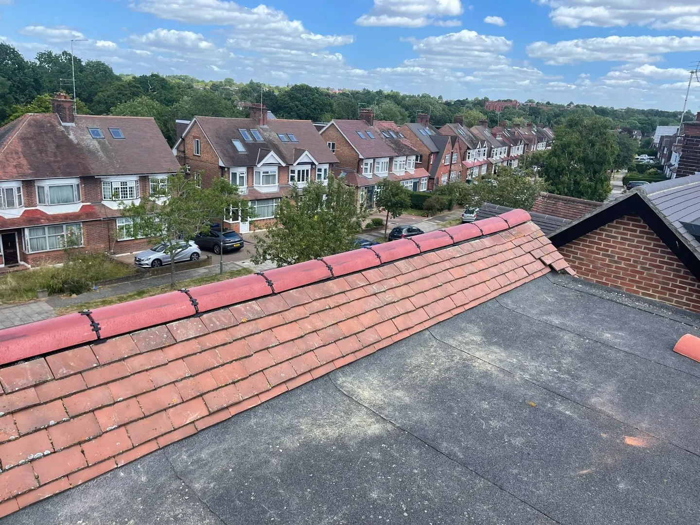 Roofline and guttering