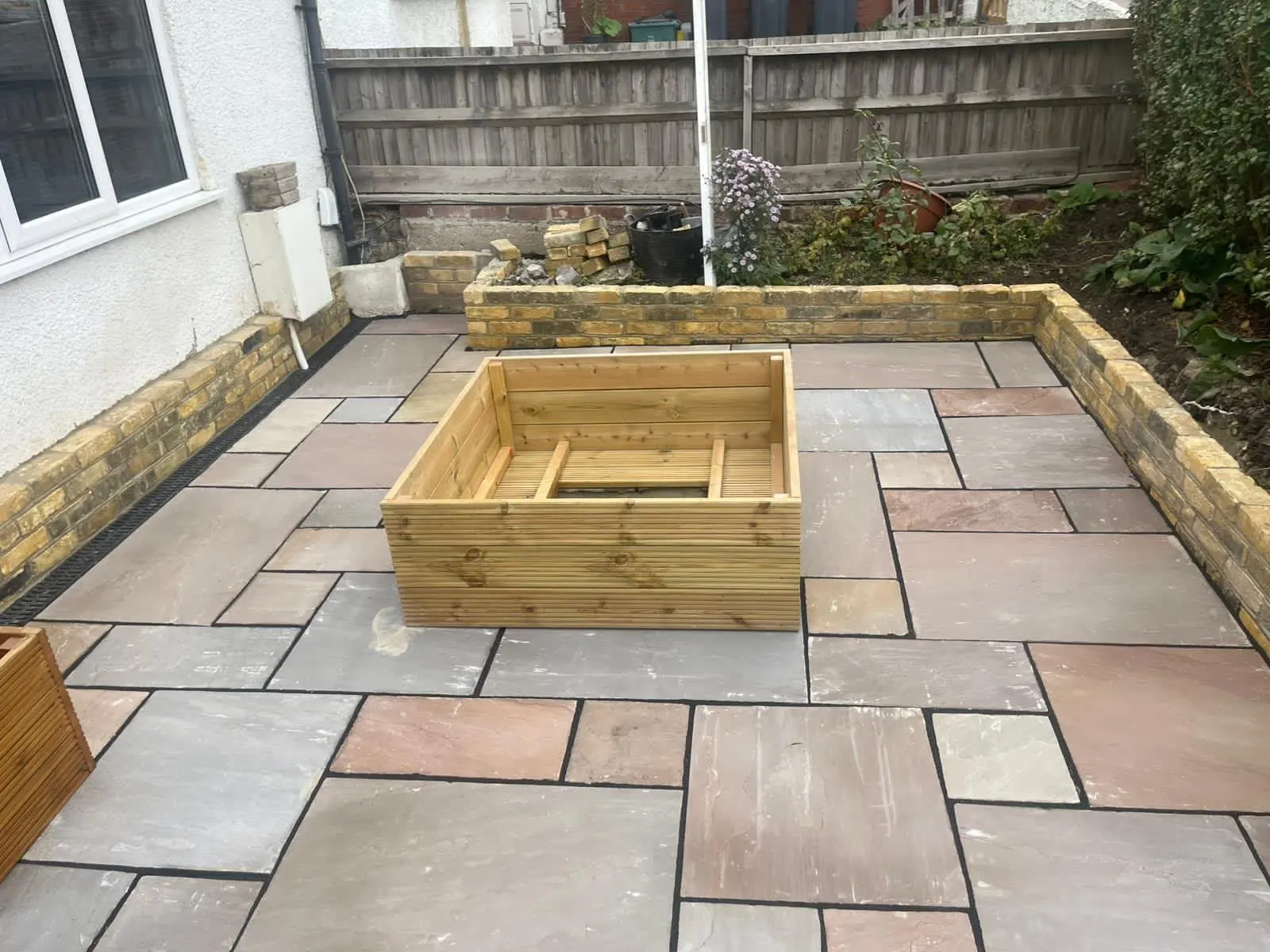 Paving patio, G Scott Roofing, roofers and builders covering Deptford