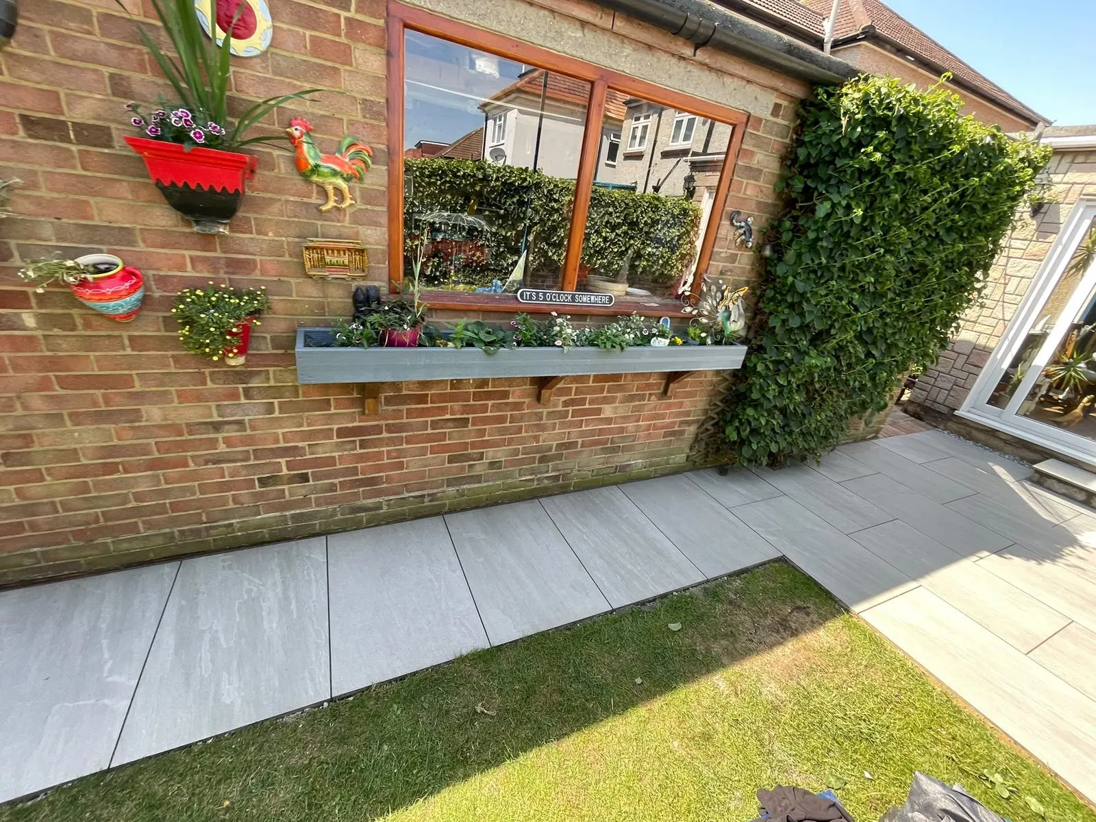 Paving patio, G Scott Roofing, roofers and builders covering Ashford