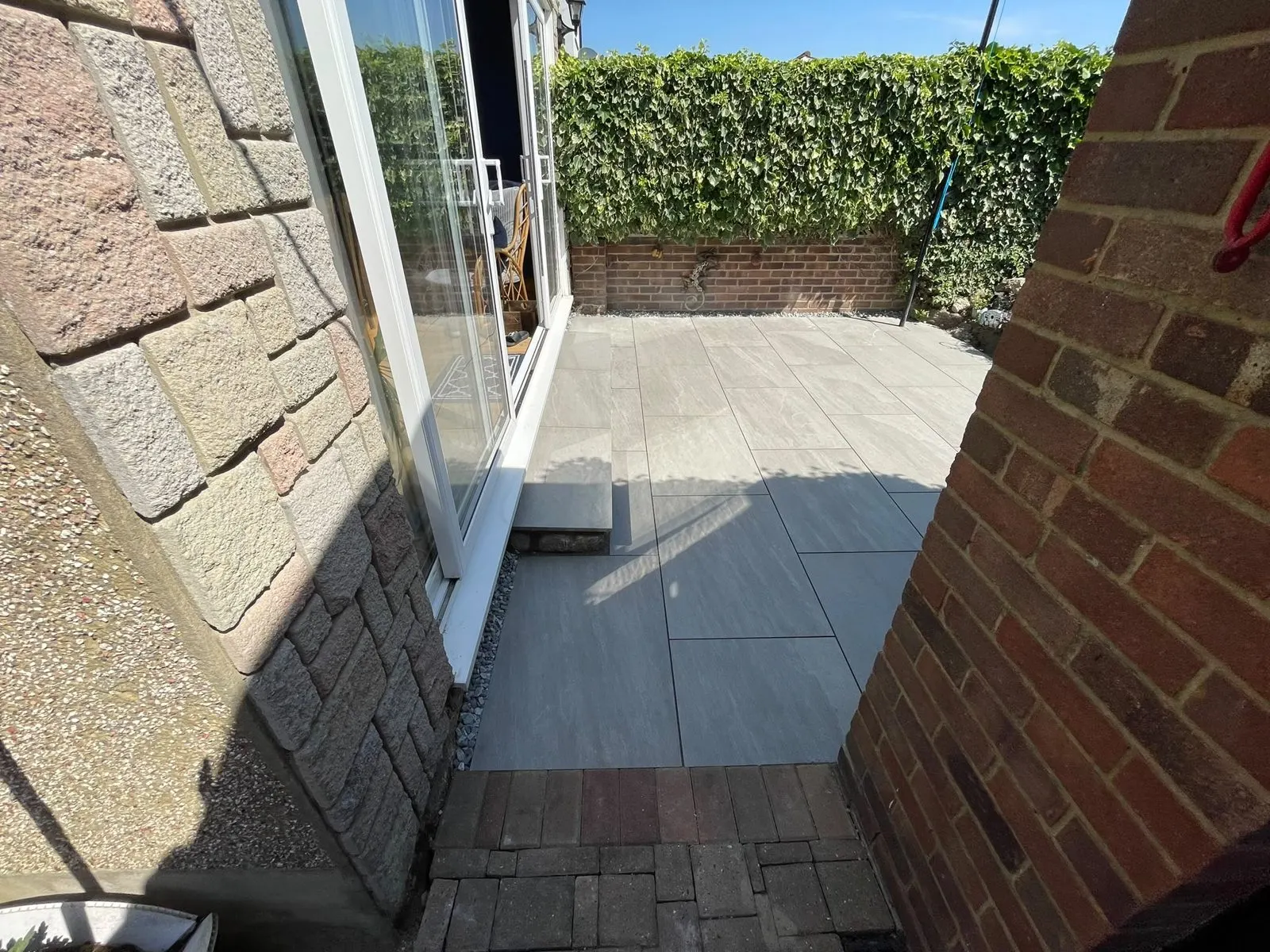 Paving patio, G Scott Roofing, roofers and builders covering Bromley