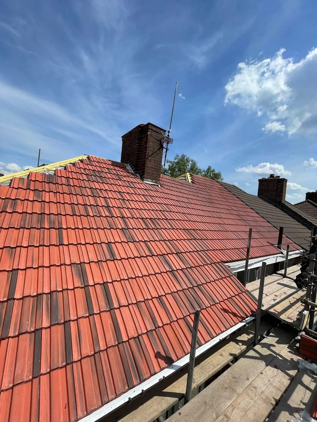 Tiled roof