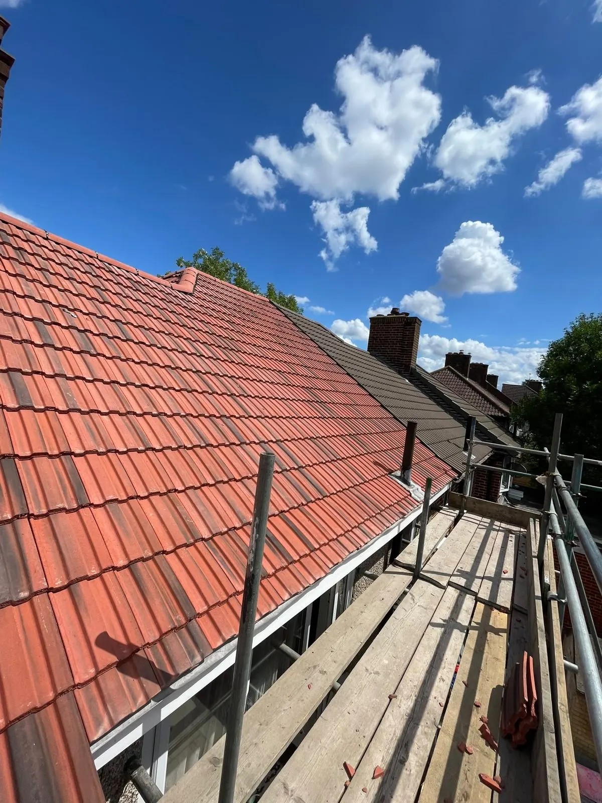 Tiled roof