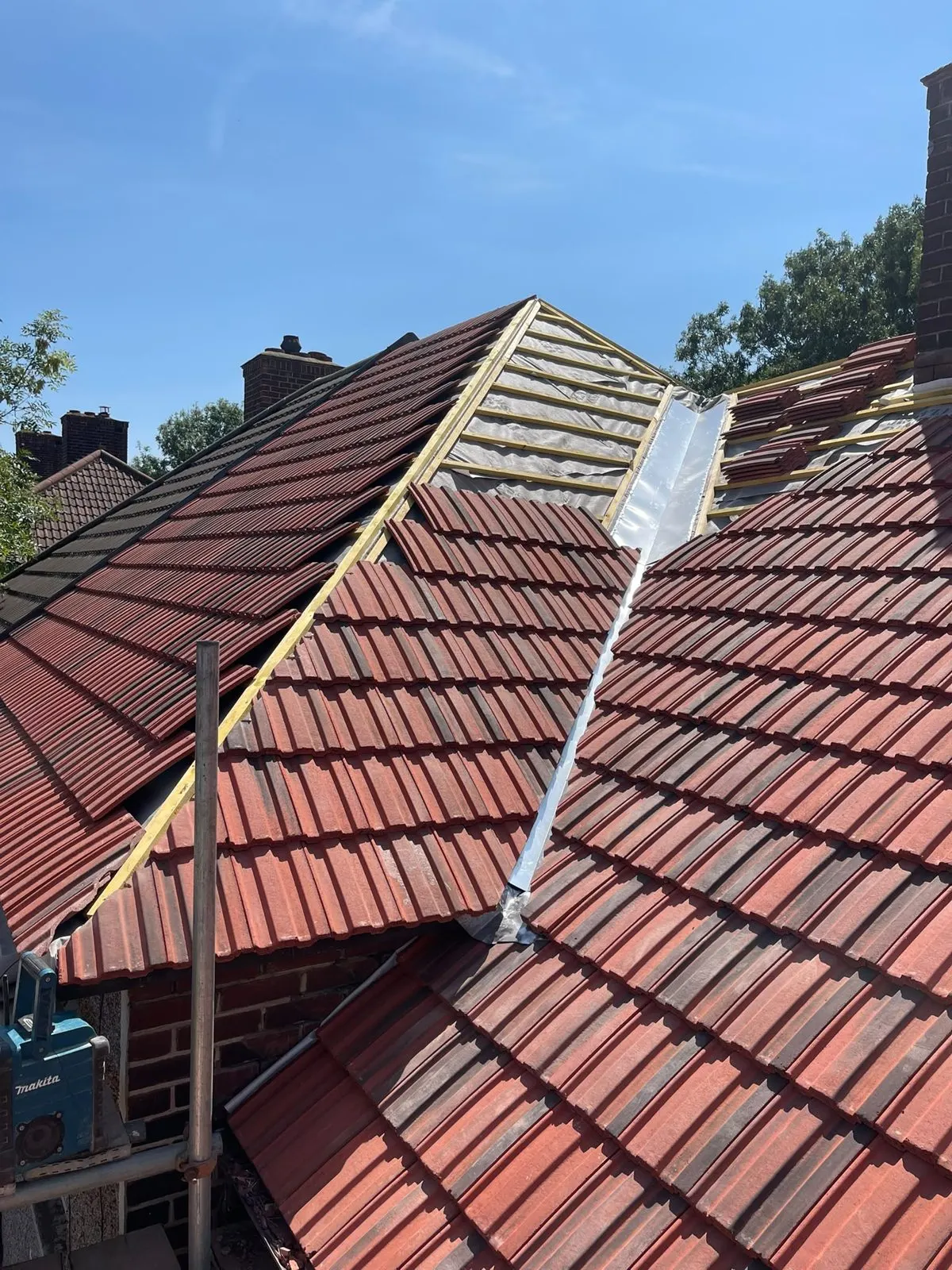 Tiled roof
