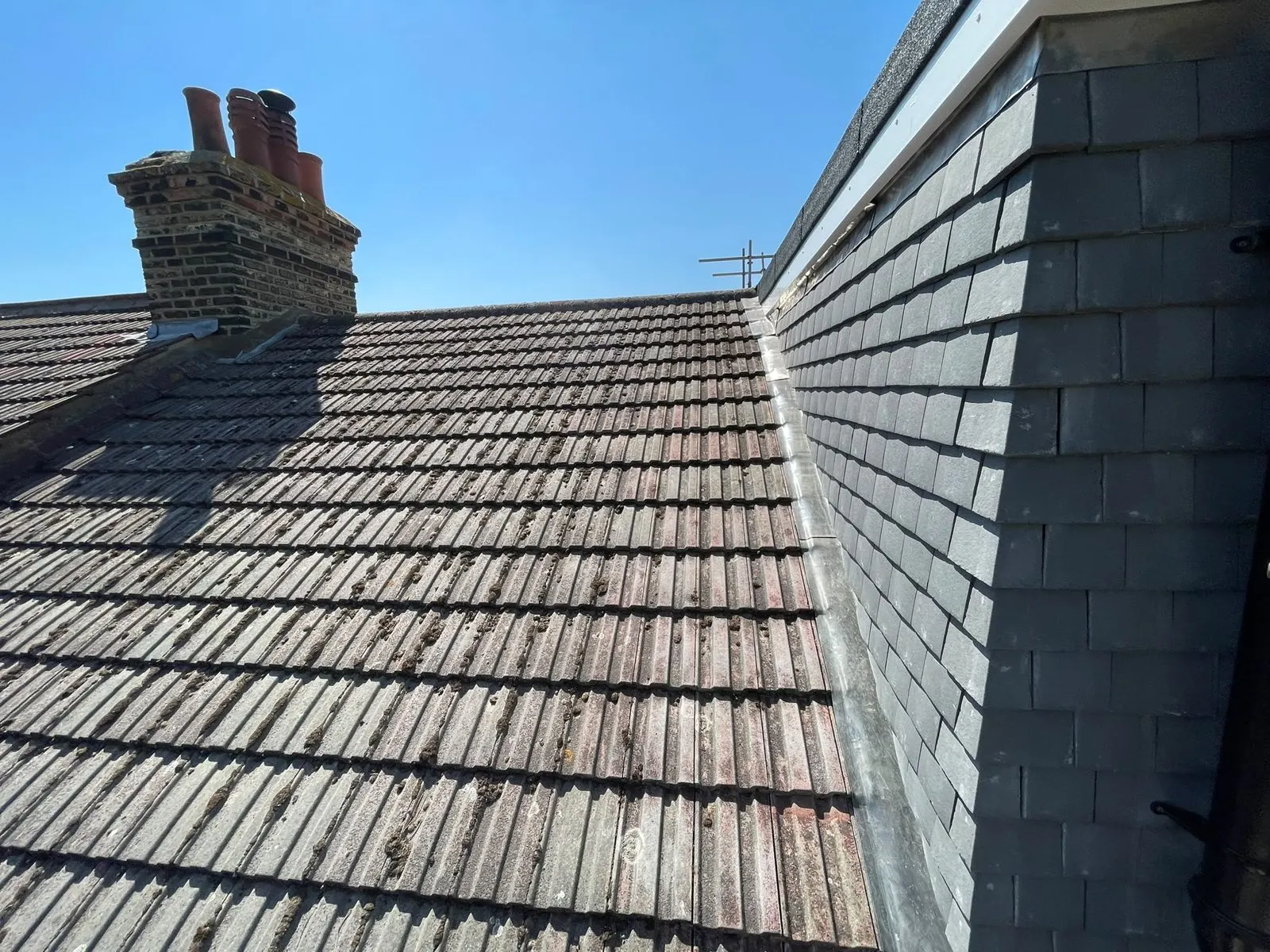 Tiled roof, G Scott Roofing, roofers and builders covering Catford