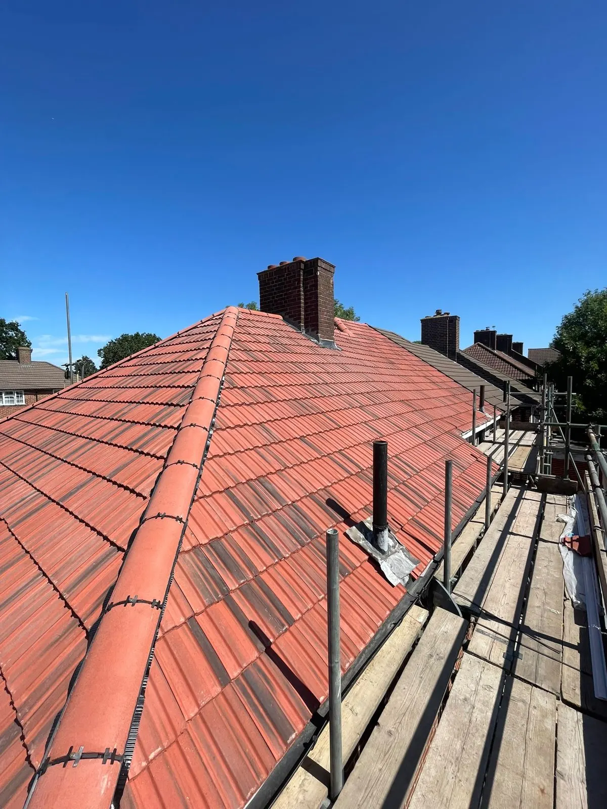 Tiled roof, G Scott Roofing, roofers and builders covering Eltham