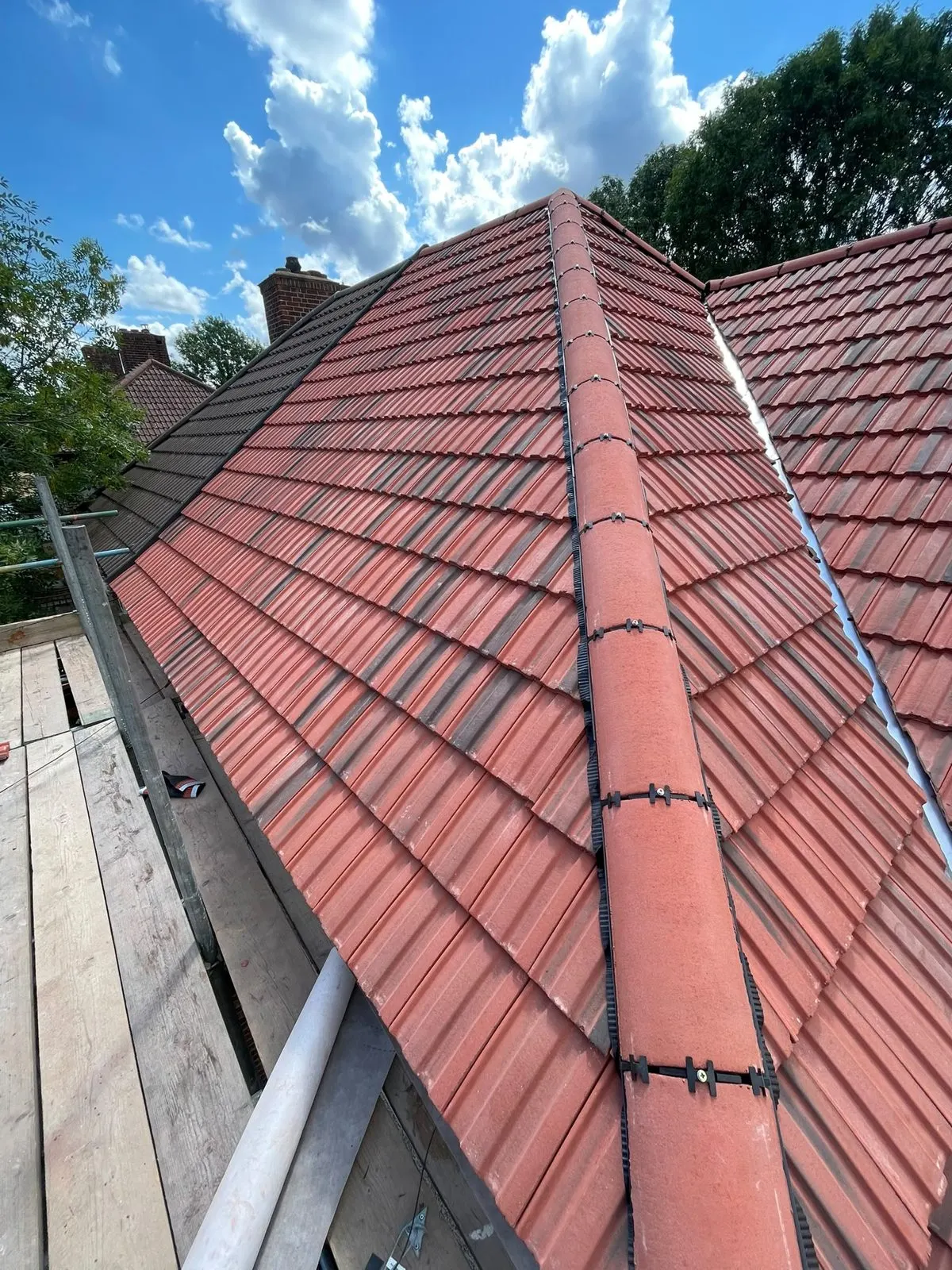 Tiled roof, G Scott Roofing, roofers and builders covering Bexley