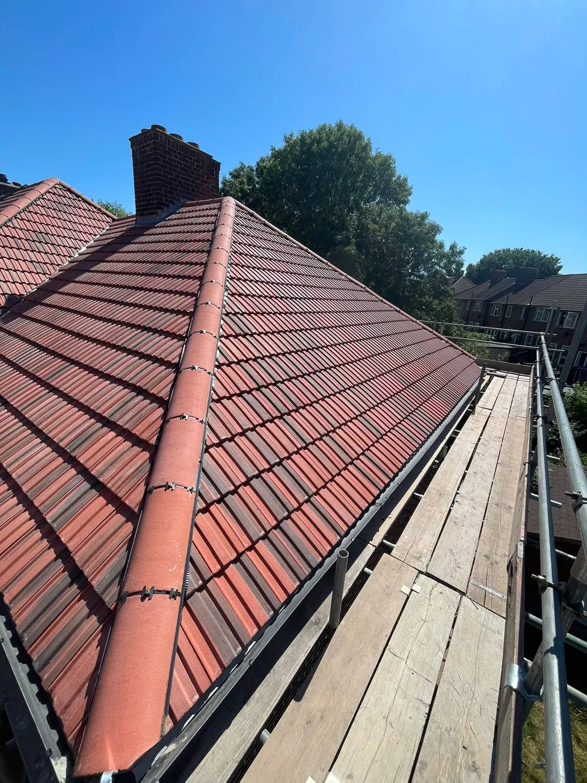 Tiled roof