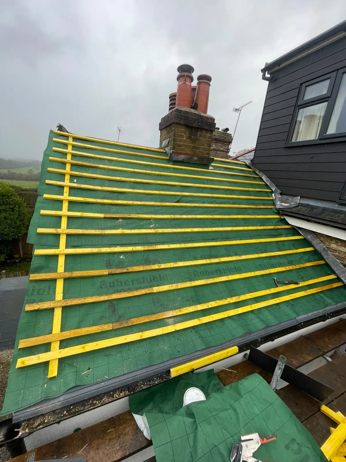 Slate roof, G Scott Roofing, roofers and builders covering Tonbridge