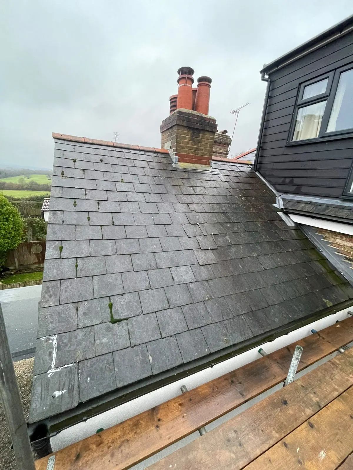 Slate roof, G Scott Roofing, roofers and builders covering Sidcup