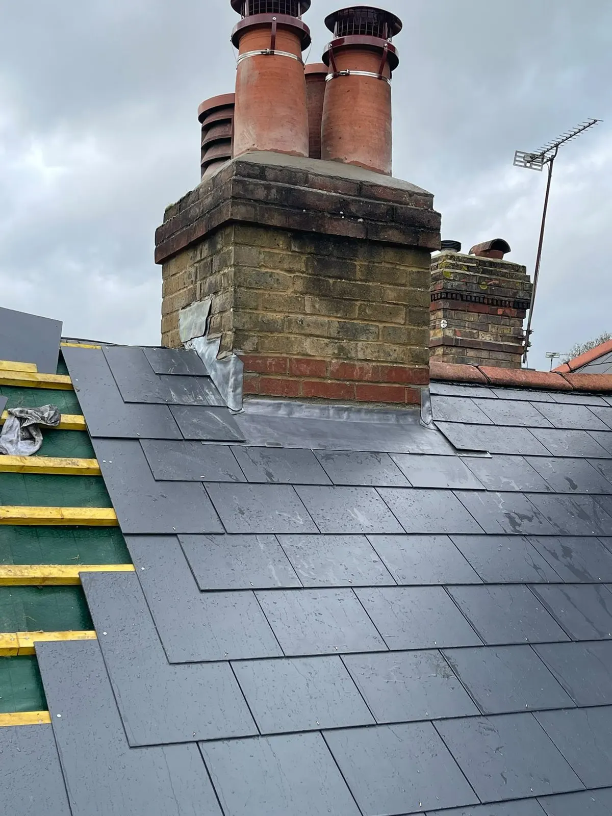 Slate roof