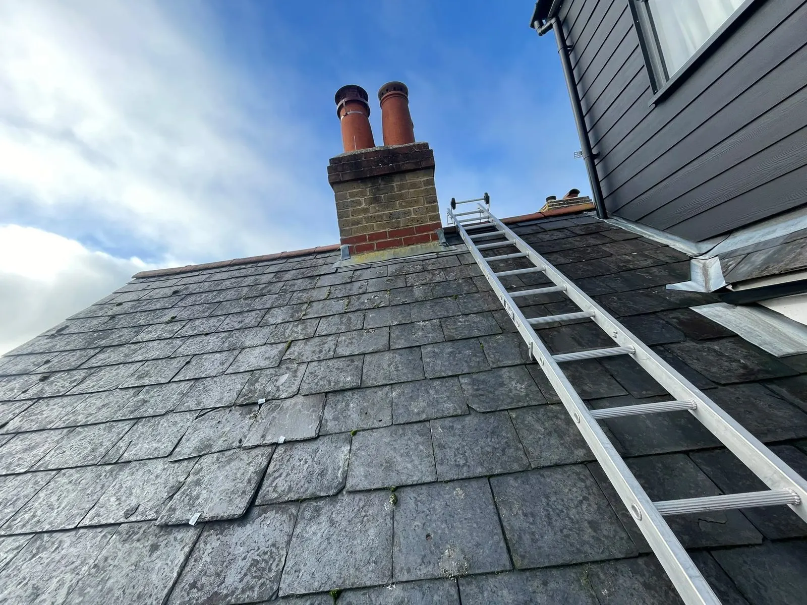 Slate roof