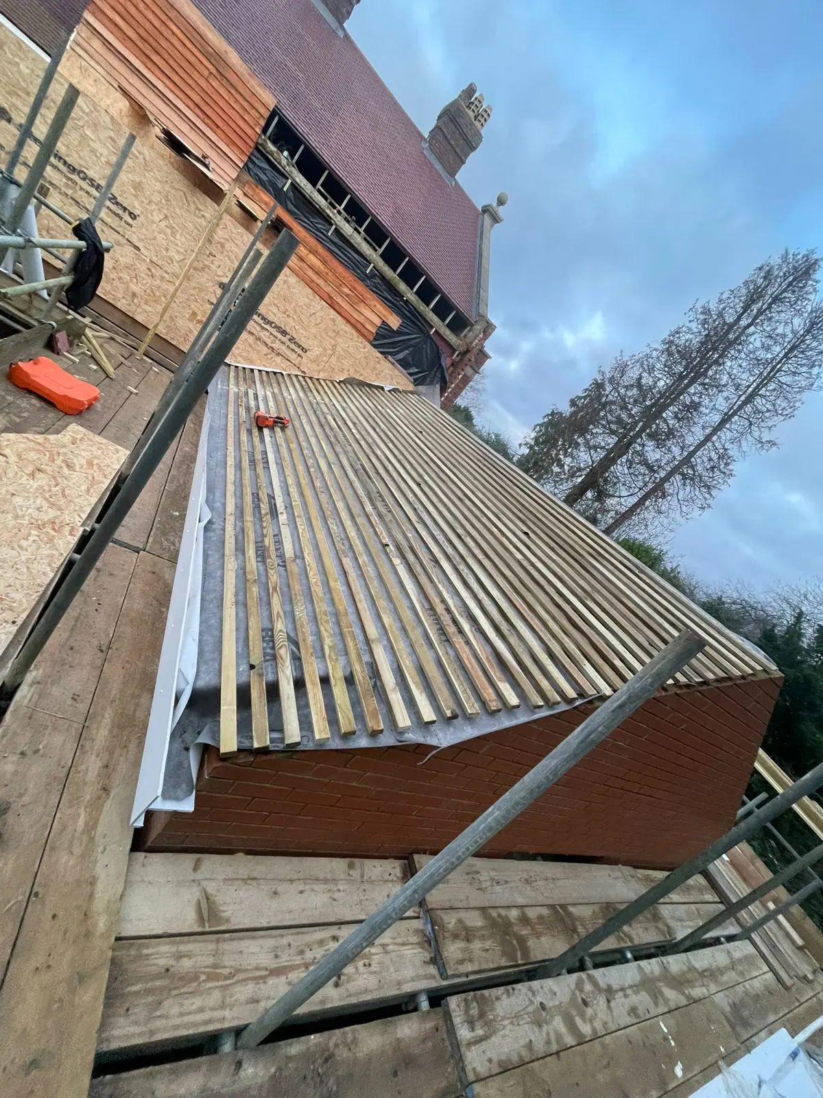 Slate roof