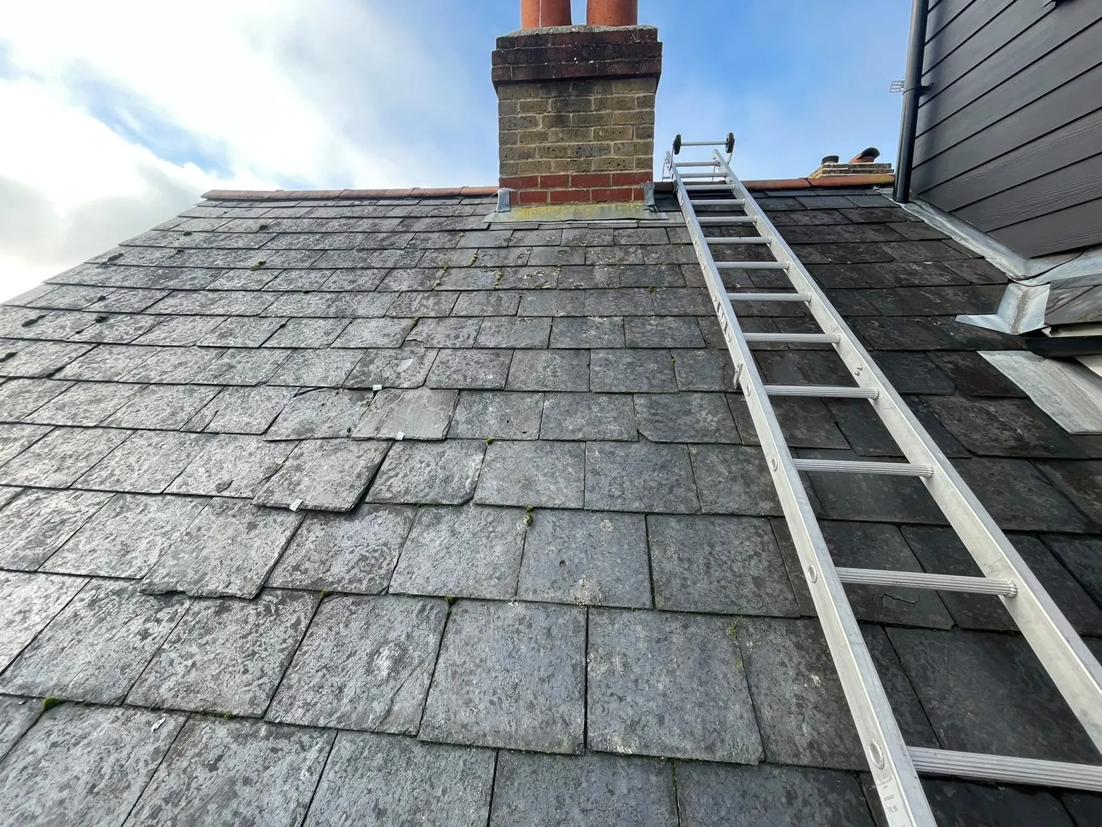 Slate roof